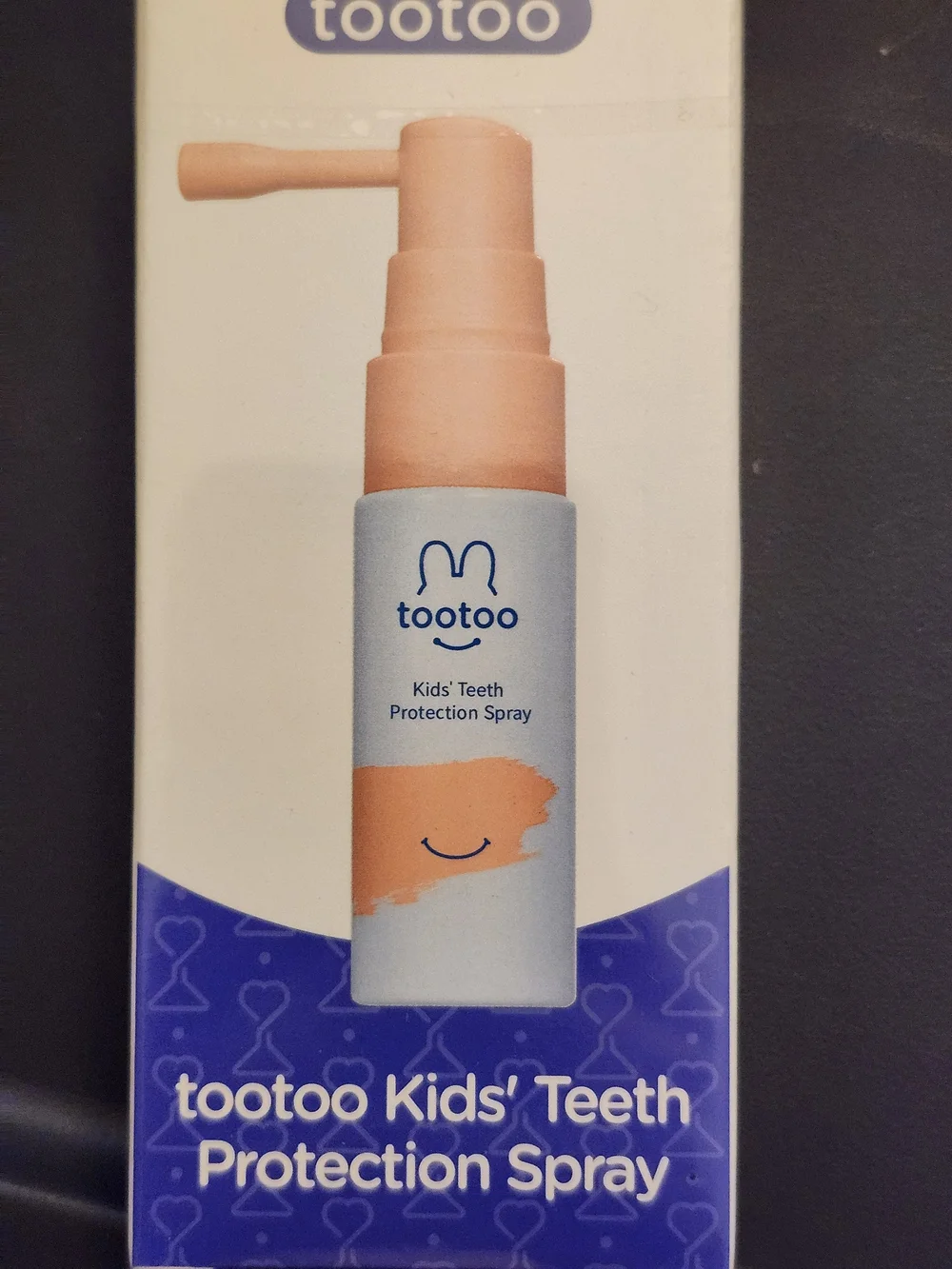 tootoo Kids' Teeth Protection Spray - Light Peach & Light Blue
